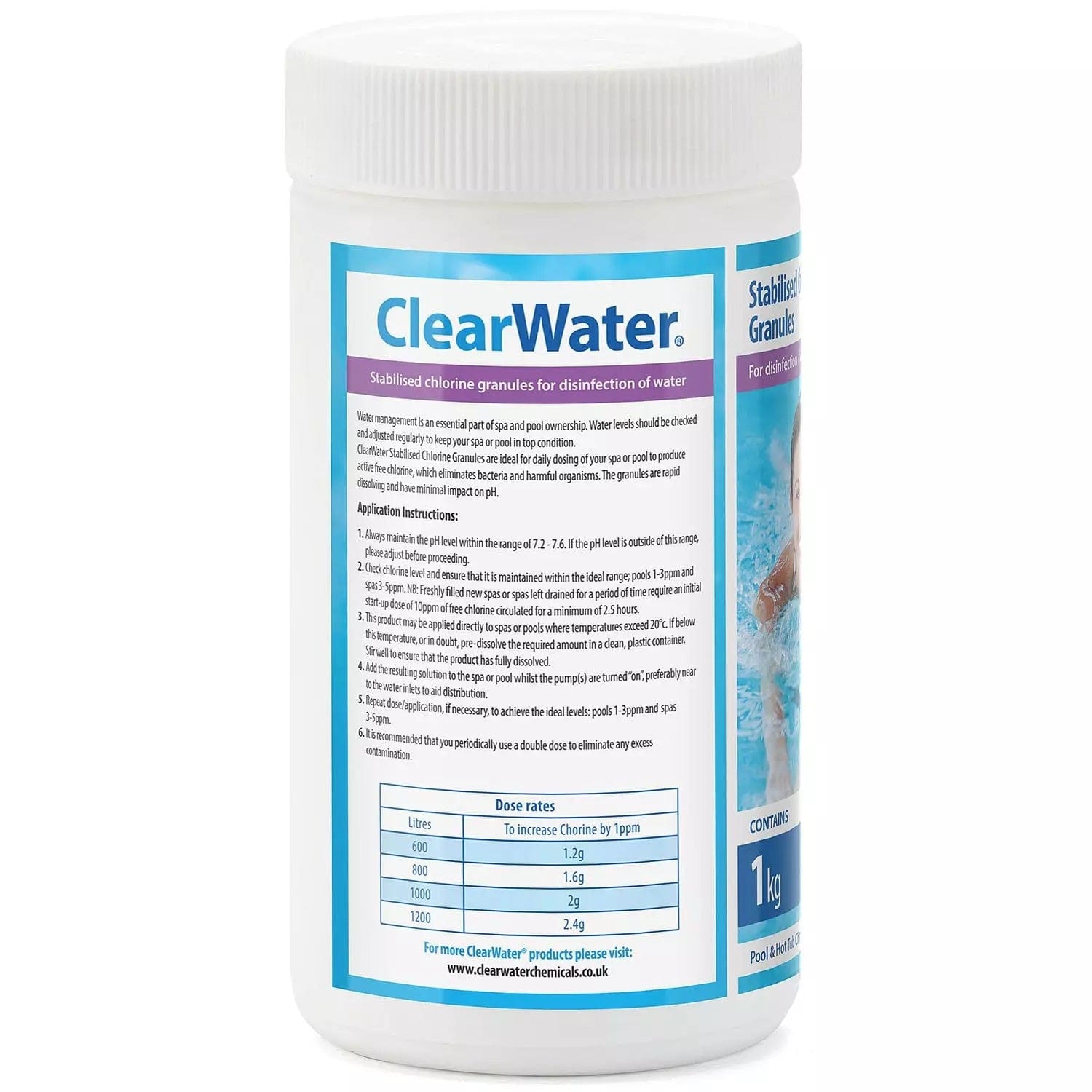 Clearwater® Chlorine Granules - FitfitGarden