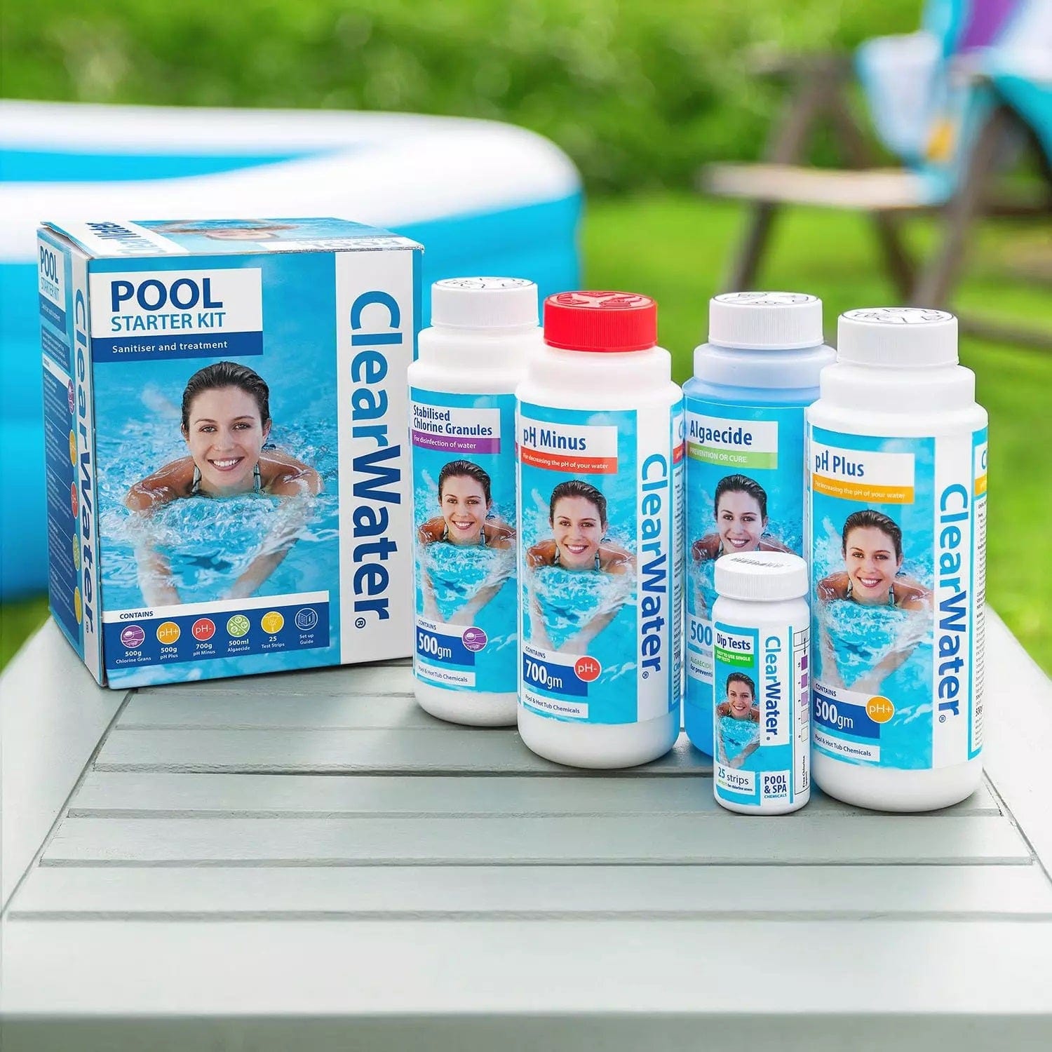 Clearwater Pool Chemical Starter Kit