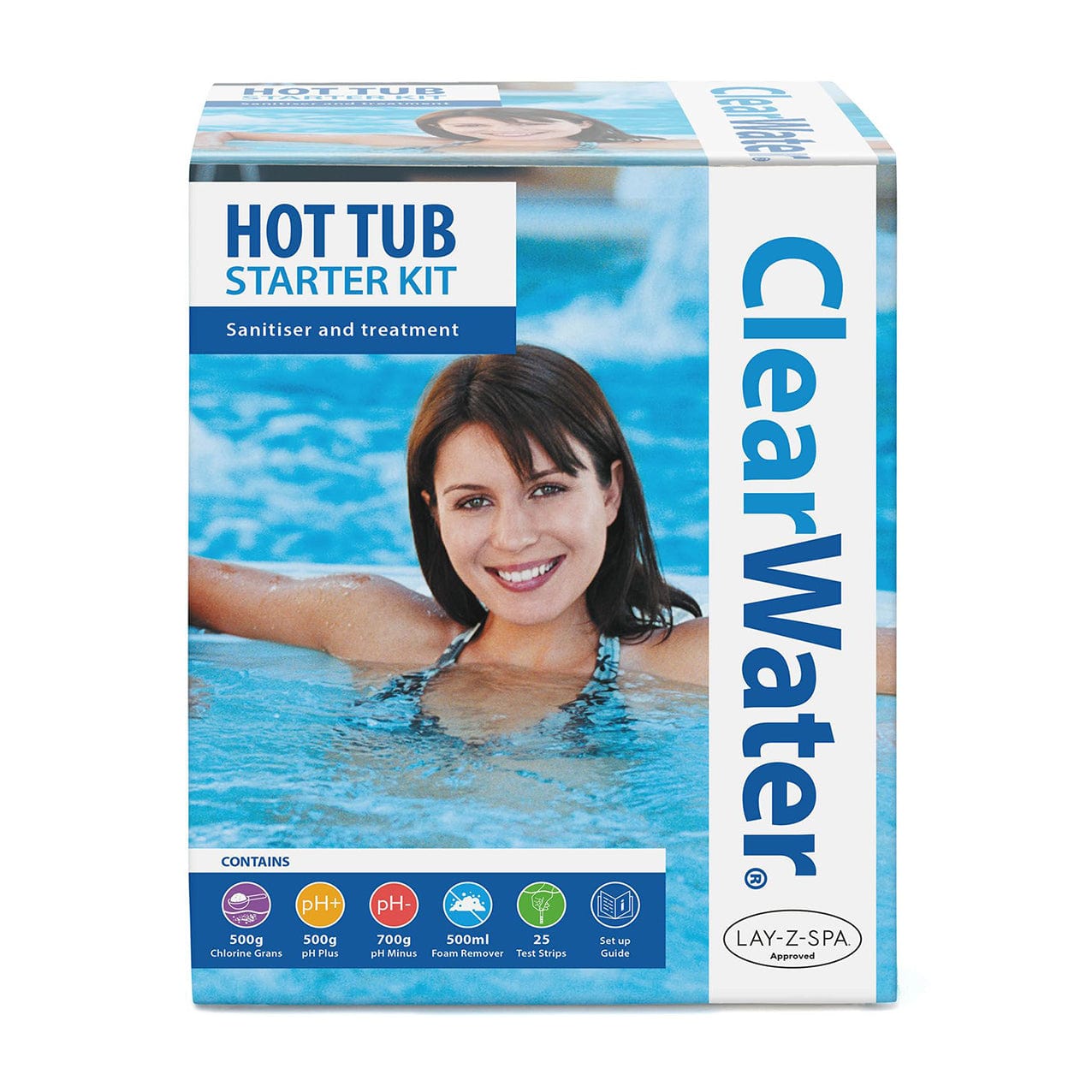 Clearwater® Spa Hot Tub Starter Kit - FitfitGarden
