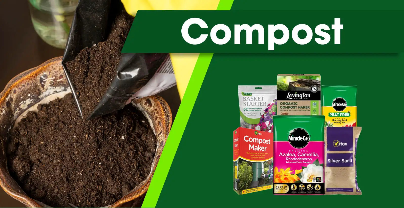 Organic Compost and Soil Improver for Healthy Plants