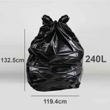 Ecobag 10 Wheelie Bin Liners Black