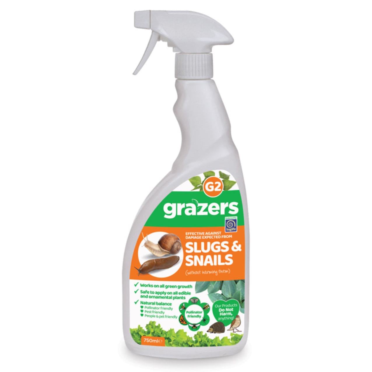 GrazersĀ® G2 Slug & Snail Ready to Use 750ml - FitfitGarden