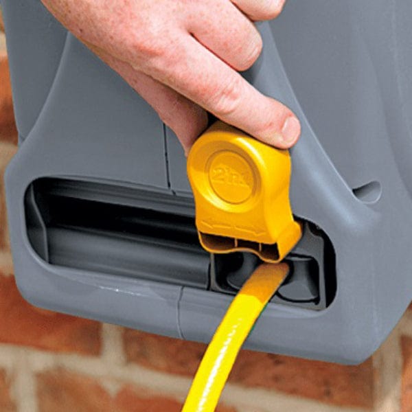 Hozelock Wall or Floor Garden Hose Pipe 25m