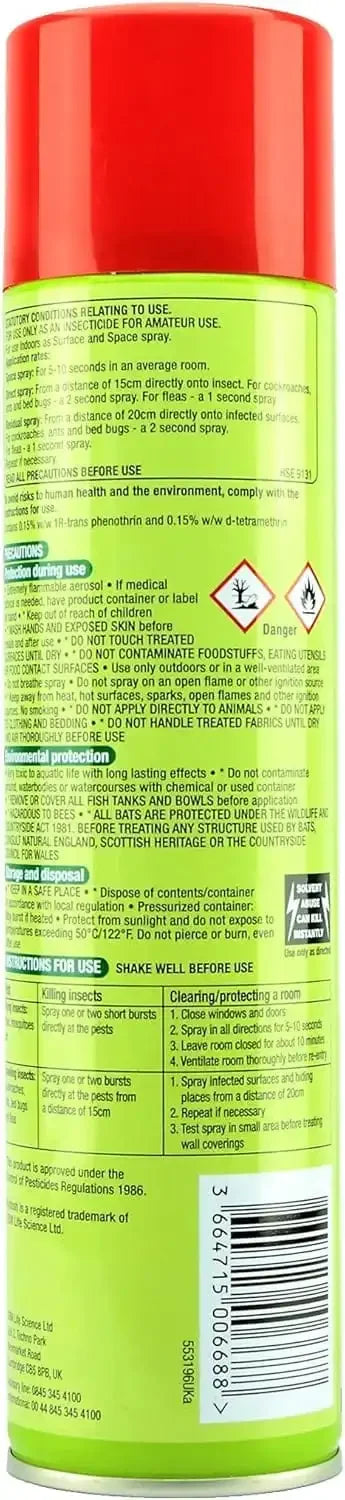 kybosh insect killer spray 400ml