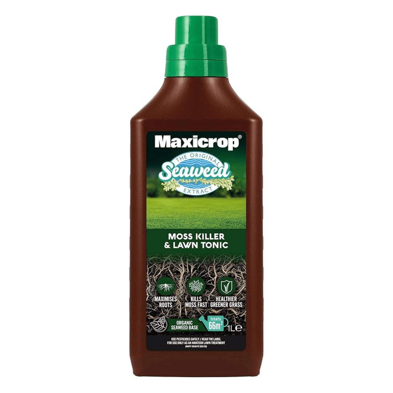 Maxicrop Moss Killer & Lawn Tonic, 1L - FitfitGarden