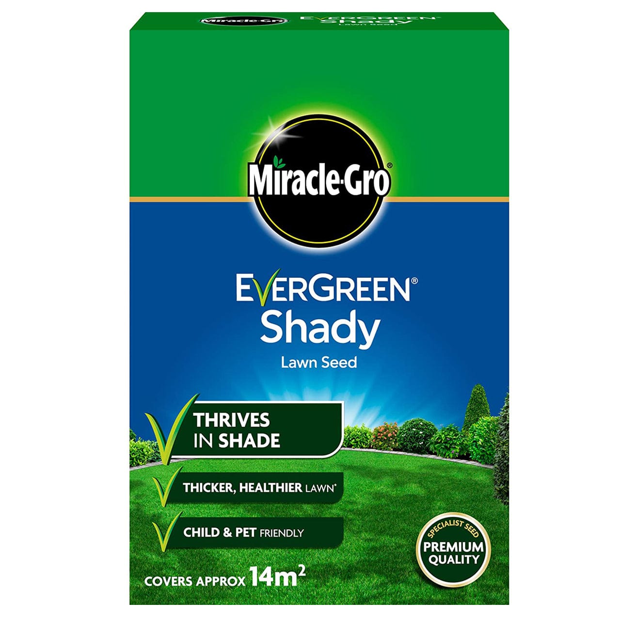 Miracle - Gro® EverGreen® Shady Lawn Seed - FitfitGarden