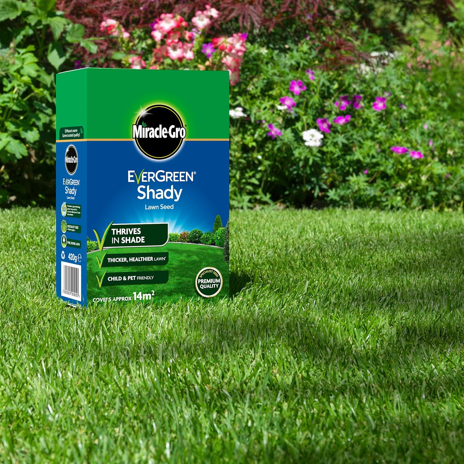 Miracle - Gro® EverGreen® Shady Lawn Seed - FitfitGarden