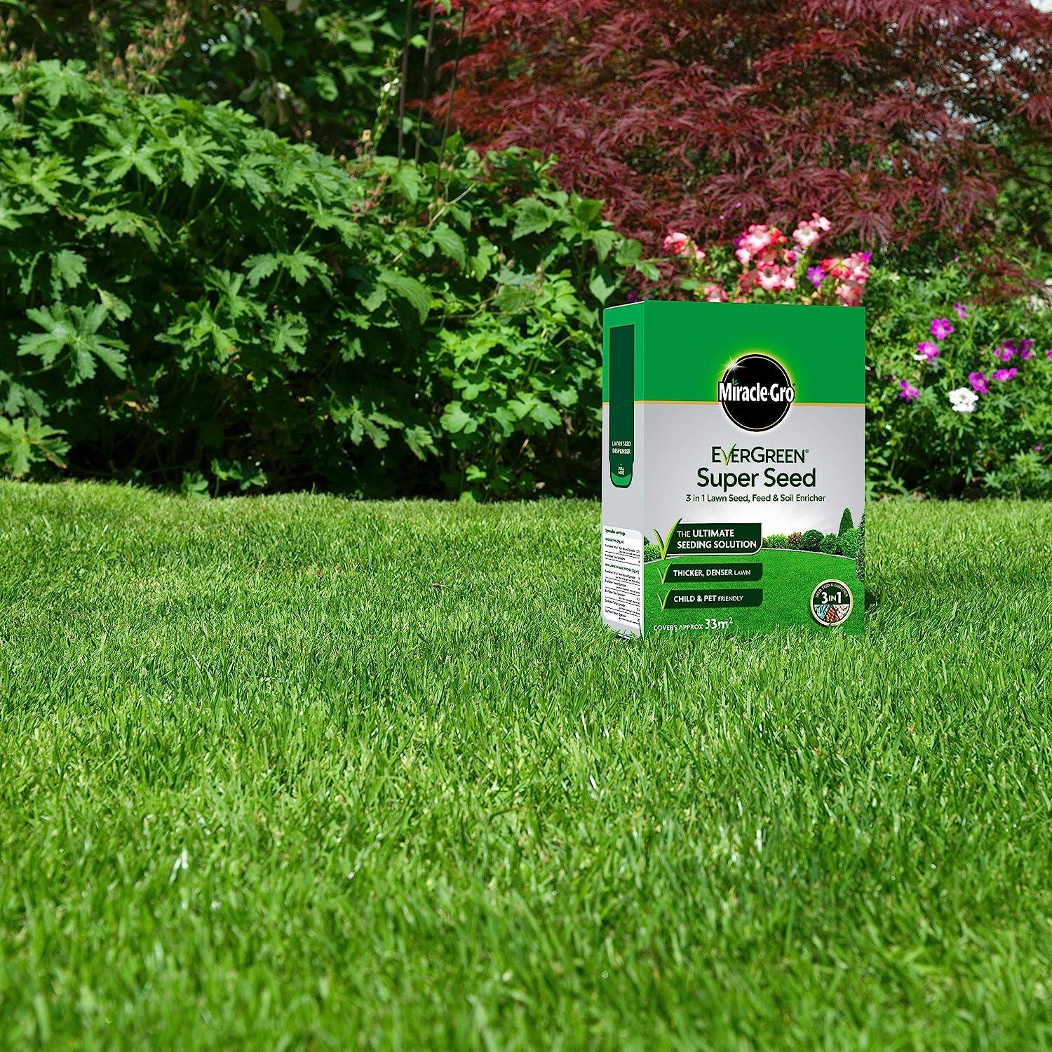 Miracle - Gro® EverGreen® Super Seed Lawn Seed 1 Kg & 2Kg - FitfitGarden