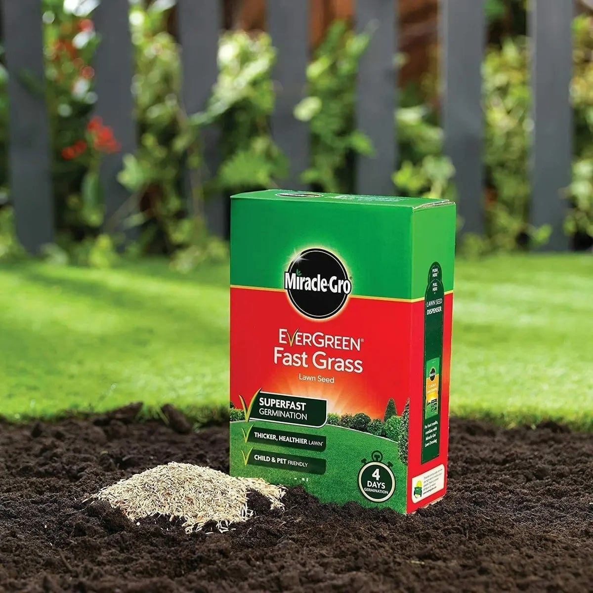 Miracle-Gro Fast Grass Seed Promo 480gm