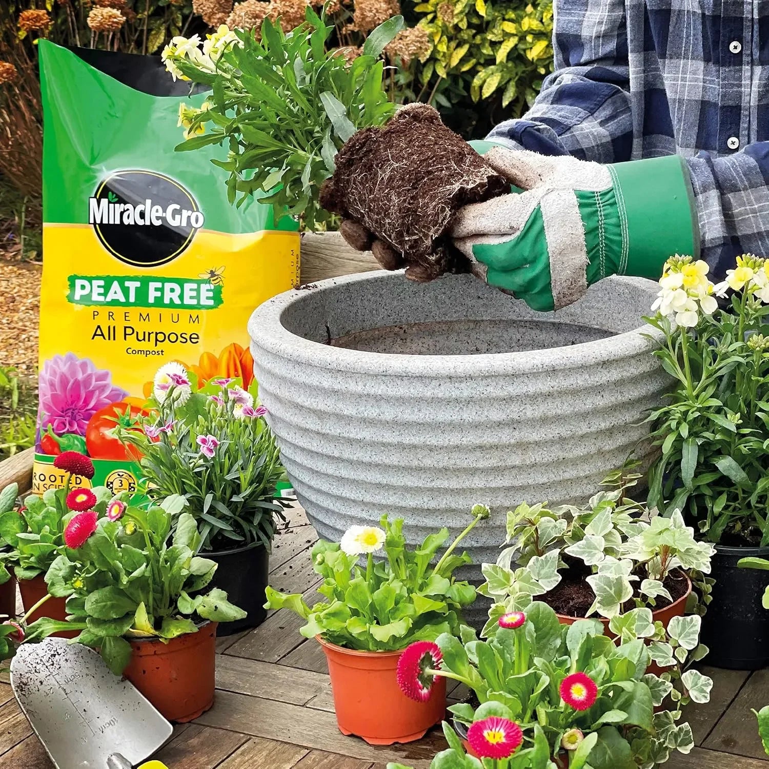 best peat free compost for garden plants UK