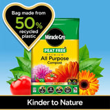 miracle gro peat free all purpose compost 40L