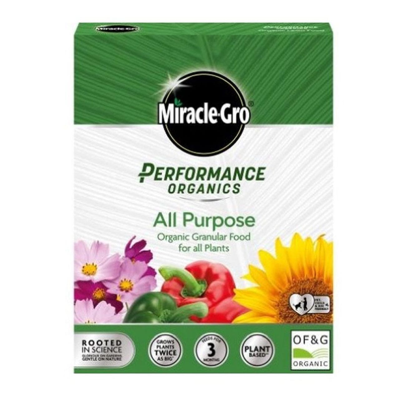 Miracle - Gro® Performance Organics All Purpose Granular Plant Food - FitfitGarden