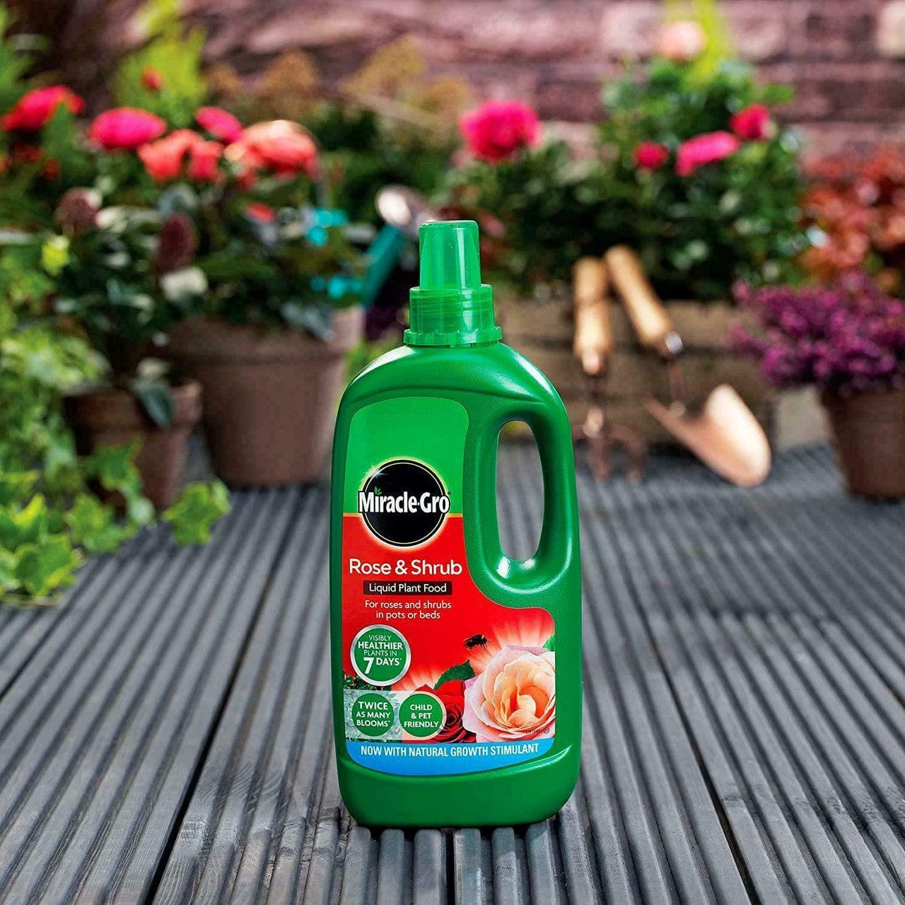 Miracle - Gro® Rose & Shrub Liquid Plant Food 1L - FitfitGarden