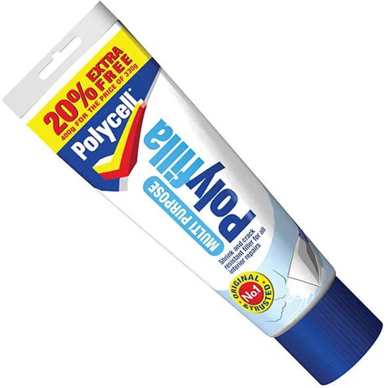 Polycell® 5084955 Multipurpose Polyfilla Ready Mixed 330G + 20% Free - FitfitGarden