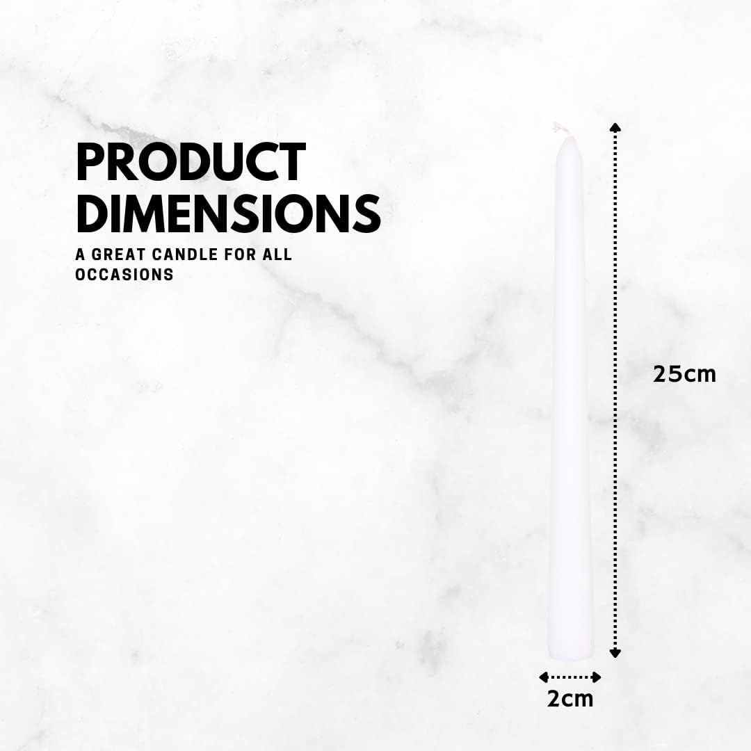 Prices Tapered Dinner Candles-50 units