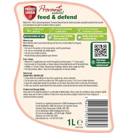 Provanto Organic Bug Plant Defence - 1L