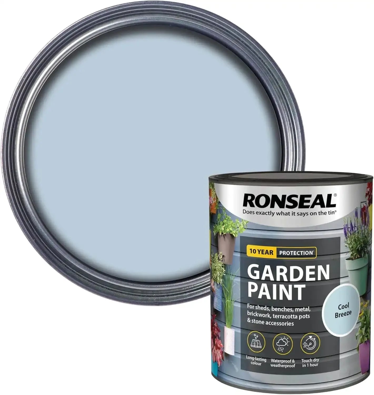 buy ronseal cool breeze garden paint UK