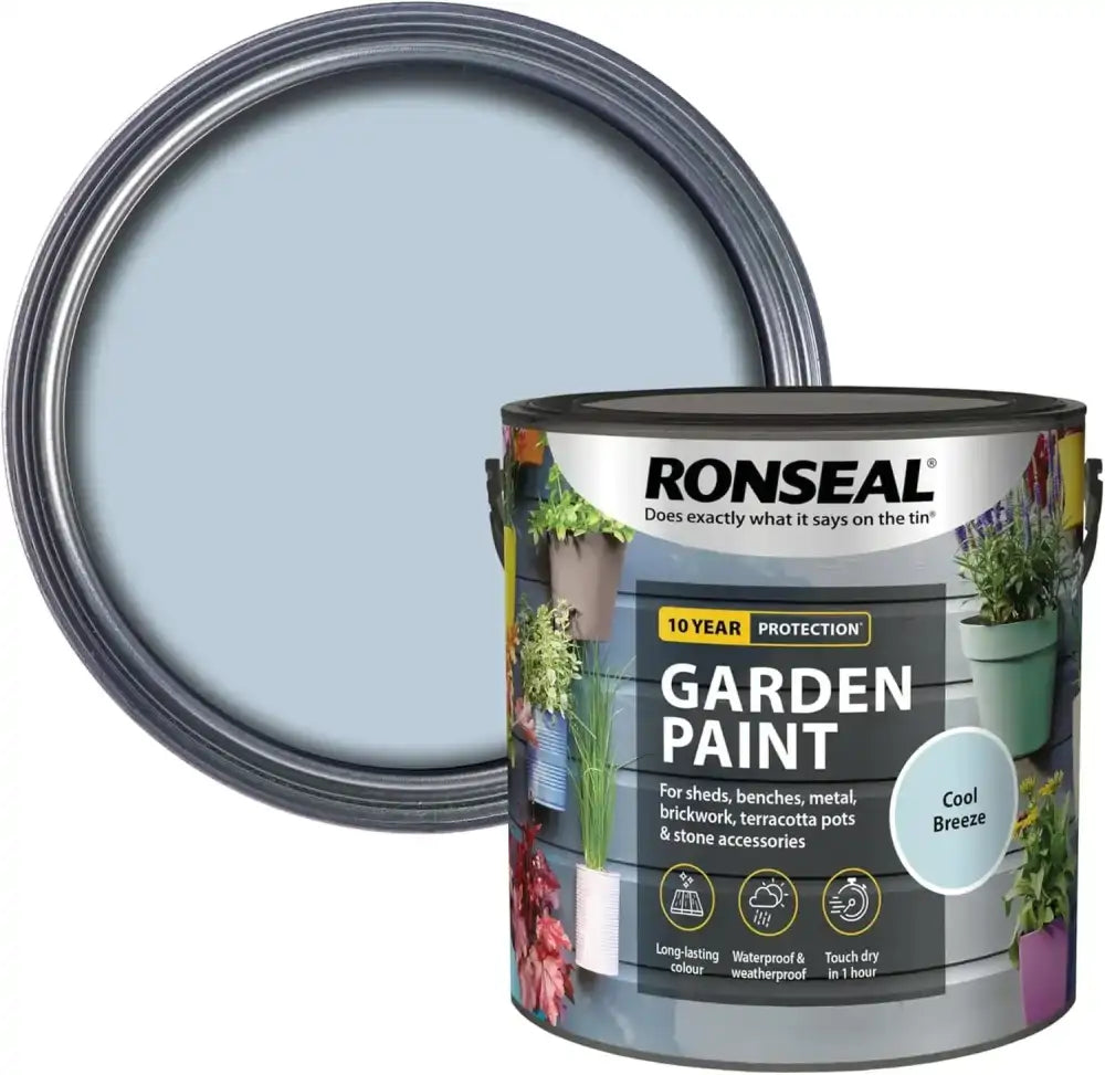 buy ronseal cool breeze garden paint 2.5 litre UK