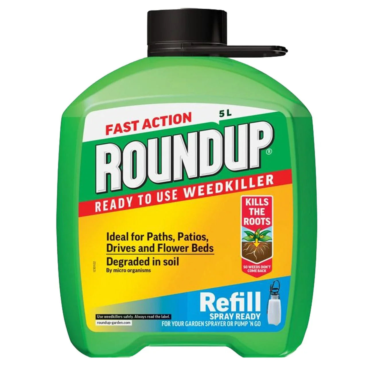 Roundup® Fast Action Ready to Use Weedkiller Pump ‘n Go 5L - FitfitGarden