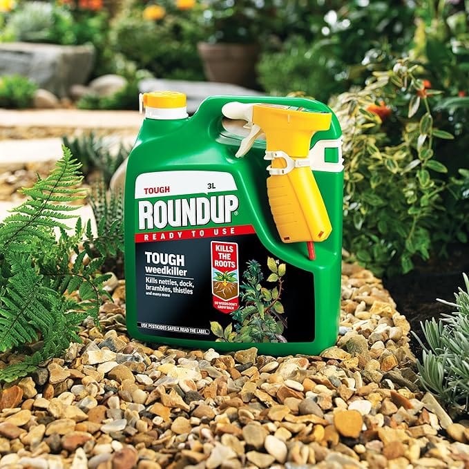 Roundup Tough Weedkiller RTU Manual Spray - 3L - FitfitGarden