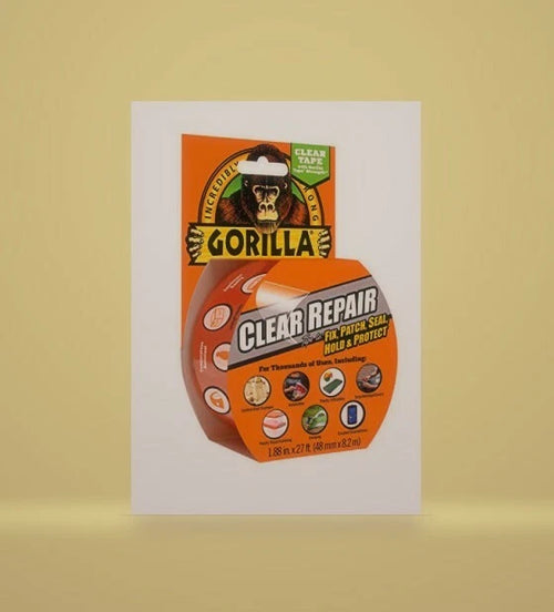 Gorilla Waterproof Repair Tape Clear 48Mmx8.2M