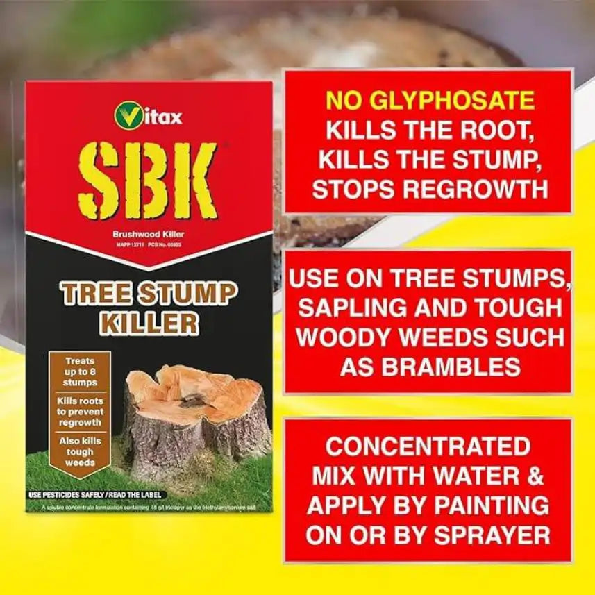 sbk tree stump killer 250ml