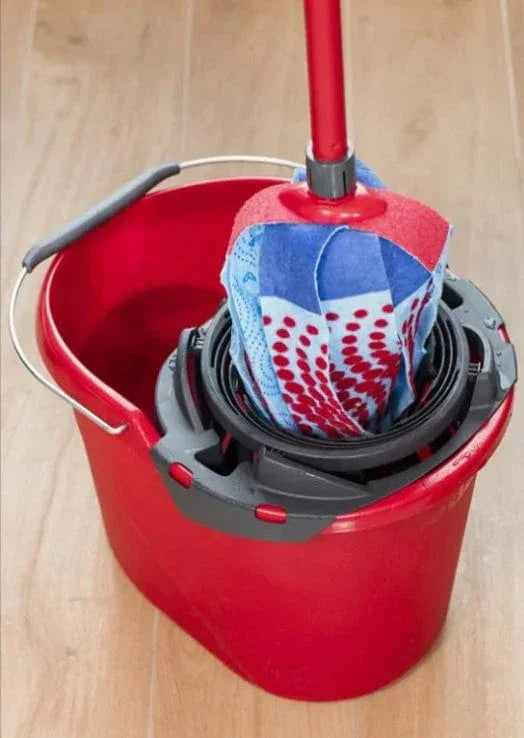 Vileda Red 10L Bucket & wringer