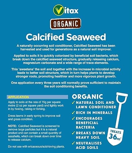 Vitax Calcified Seaweed 2.5kg - FitfitGarden