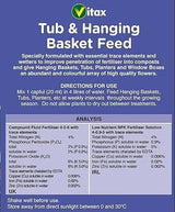 Vitax Liquid Feed for Hanging Baskets - 1L