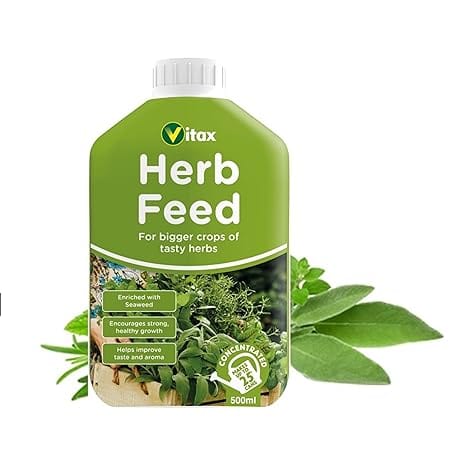 Vitax Liquid Herb Feed 500ml - Makes 112 Litres of Feed - FitfitGarden
