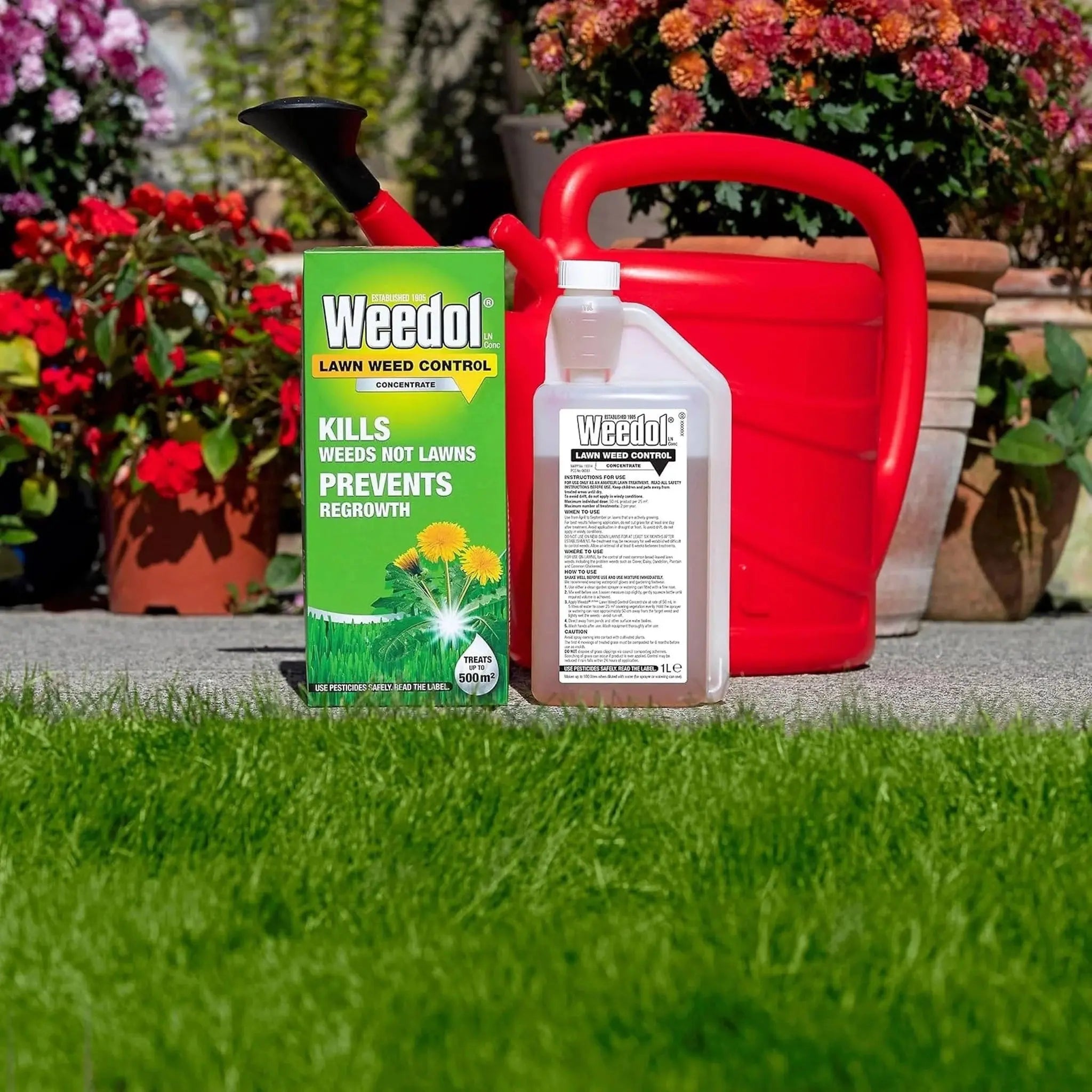 Weedol® Lawn Weedkiller Weed Control (Liquid Concentrate) - FitfitGarden