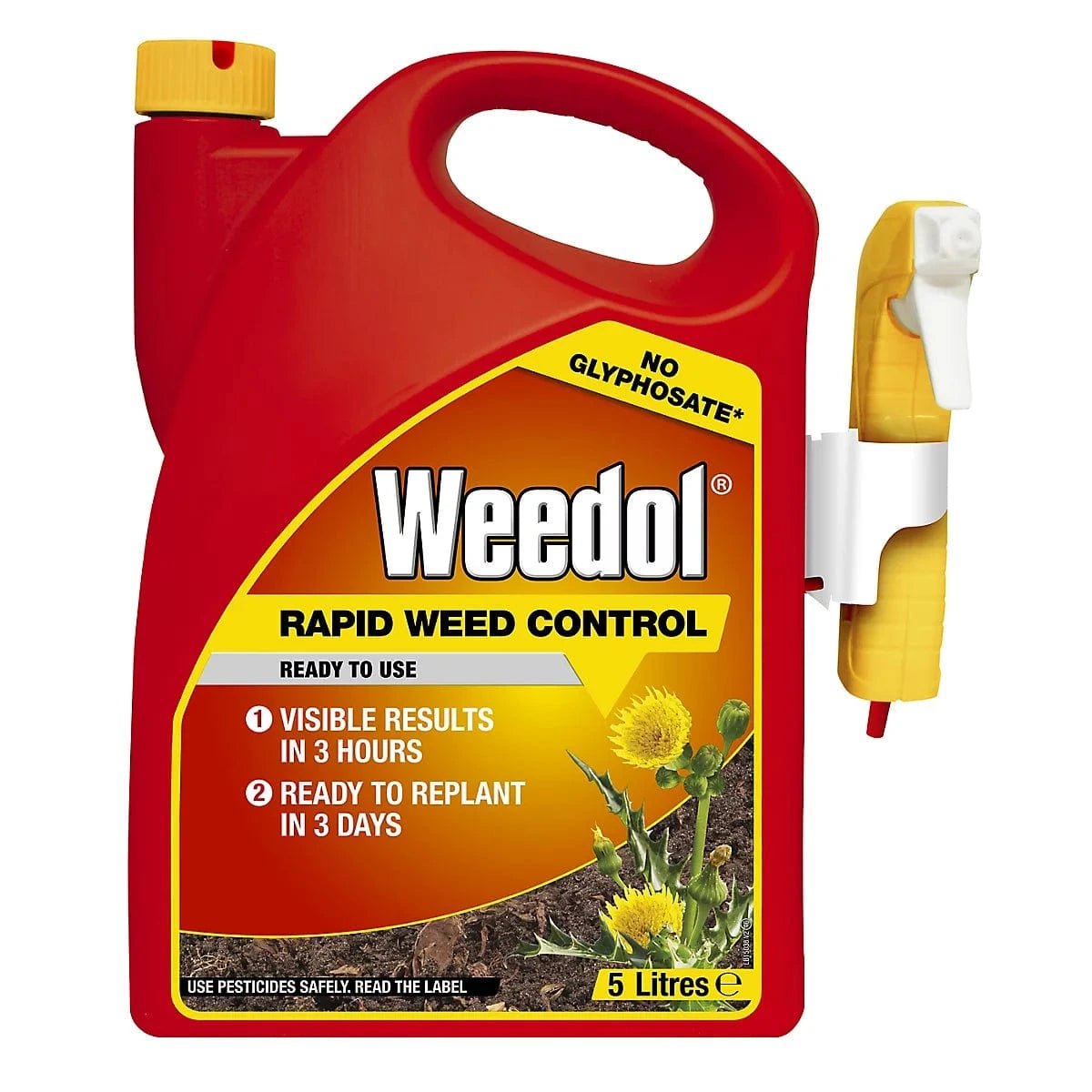 Weedol Power Sprayer Rapid Weedkiller, 5L - FitfitGarden