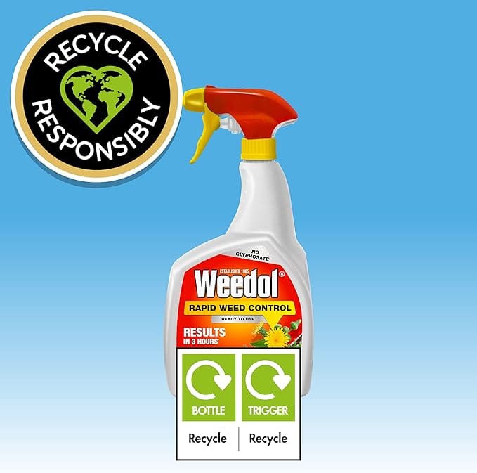Weedol Rapid Weedkiller, Ready To Use, 1L - FitfitGarden