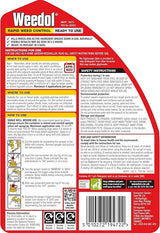 Weedol Rapid Weedkiller with Manual Sprayer, 3L - FitfitGarden