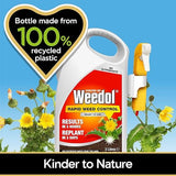 Weedol Rapid Weedkiller with Manual Sprayer, 3L - FitfitGarden