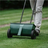 westland drop spreader for fertilizer and seed