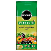 Miracle-Gro® Peat Free Premium Fruit & Vegetable Compost