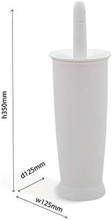 Addis Closed Toilet Brush Set, White