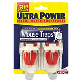 Ready-Baited Mouse Trap  | The Big Cheese® Ultra Power Mouse Traps Twin Pack