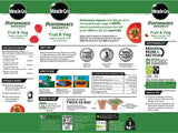 Miracle-Gro® Performance Organics Fruit & Veg Granular Plant Food