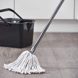 ADDIS Cotton Mop Refill, Graphite/White