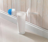 Addis Closed Toilet Brush Set, White