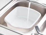 Addis 8L Small Rectangular Bowl – White