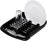 Addis Soft Black Dish Draining Rack