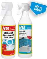 HG mould spray thé effective mould and mildew cleaner - HG Mould Remover Foam Spray - Mildew Cleaner (500ml)