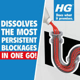 HG Drain and Plug Unblocker - Liquid Cleaner (1000ml)