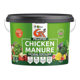 6X Natural Pelleted Chicken Fertiliser 7kg - FitfitGarden