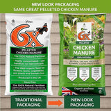 6X Strength Pelleted Chicken Manure 20kg - FitfitGarden