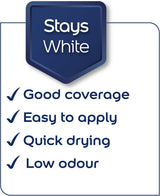 Dulux Matt Emulsion Paint, Pure Brilliant White, 5L
