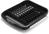 Addis Soft Black Dish Draining Rack